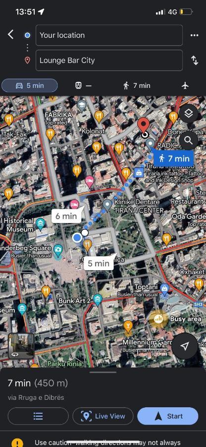 53° Bs Skanderbeg City Center Comfort Tirana Kültér fotó
